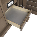 James Martin Portland 60" Double Bathroom Vanity, Whitewashed Walnut