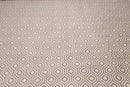 9' x 12' Hand Knotted Honeycomb Wool Full Pile Oriental Area Rug Light Gray
