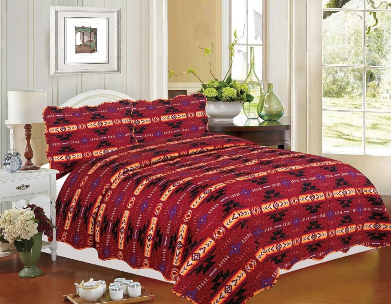 Southwest Aztec Quilt Set