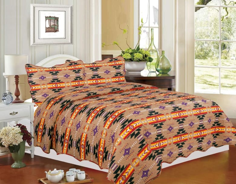 Southwest Aztec Quilt Set