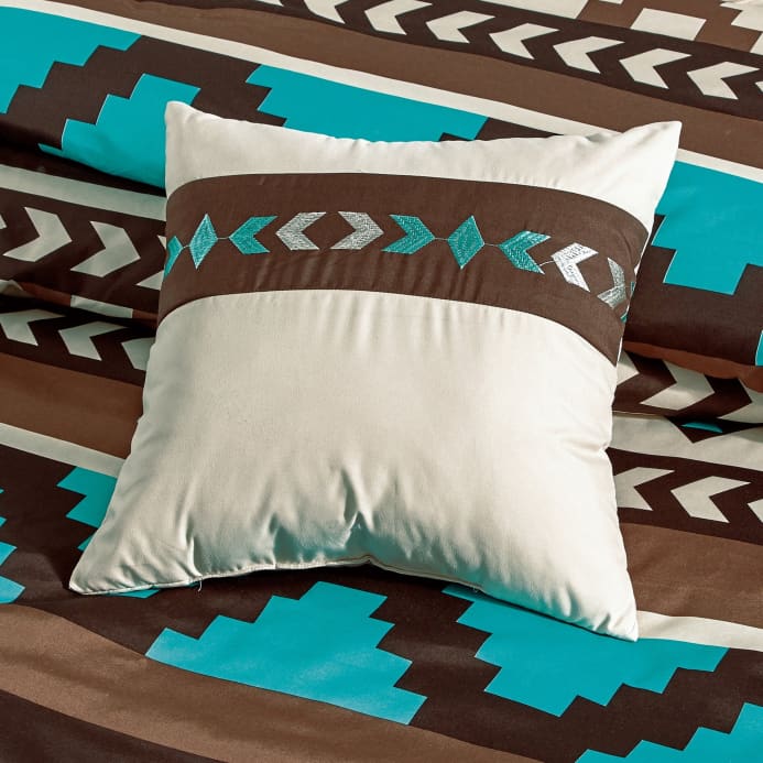 Southwest Navajo Turquoise Aztec Comforter