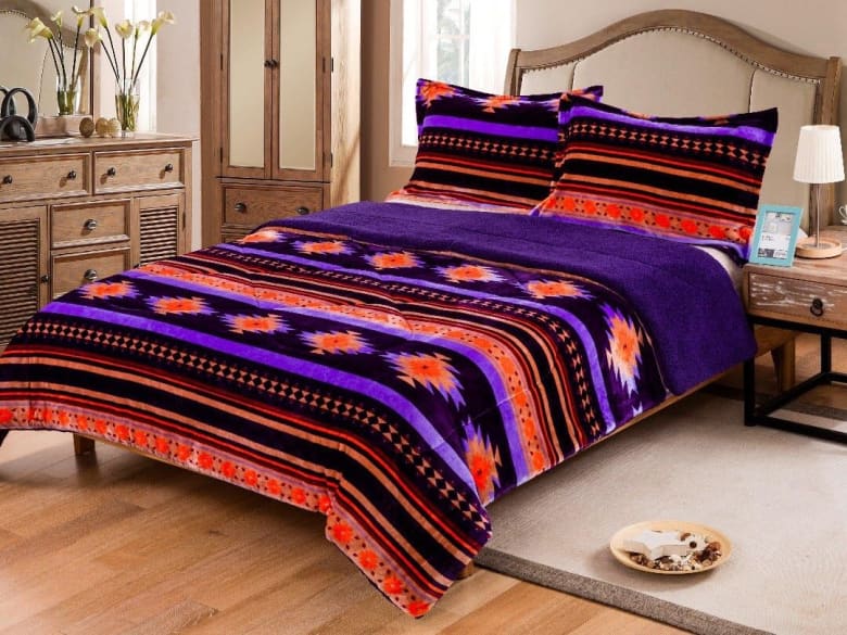 Southwestern Aztec Sherpa Set