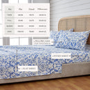 Watercolor Floral Sheet Set - Delia Collection by Great Bay Home