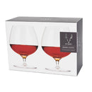 Raye Crystal Wingback Brandy Glasses Set of 2 by Viski
