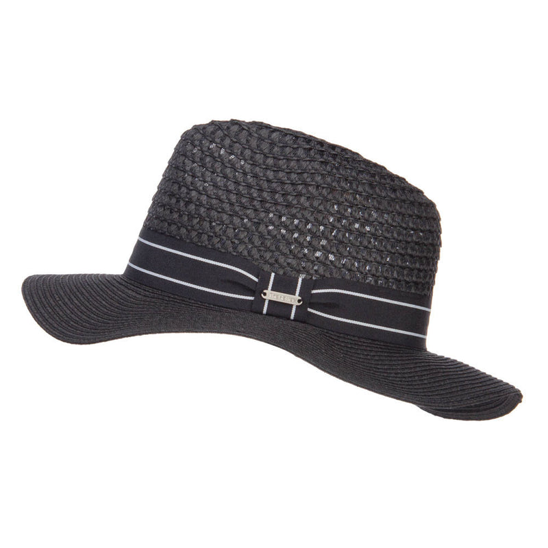 Striped Band Paper Panama Hat