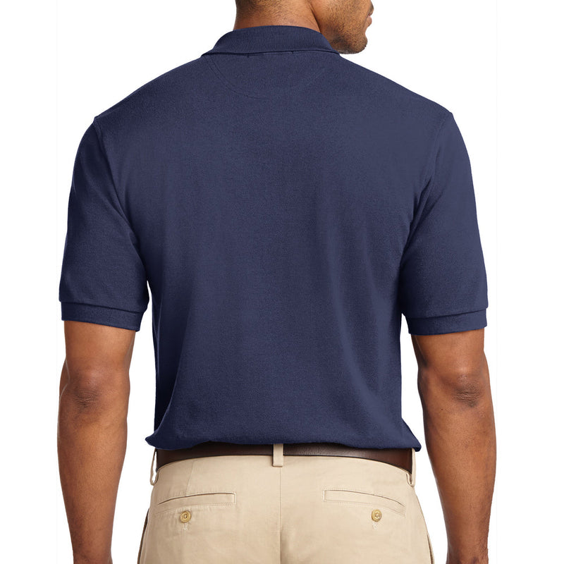 Men's Big Size Port Authority Heavyweight Cotton Pique Polo T-Shirt