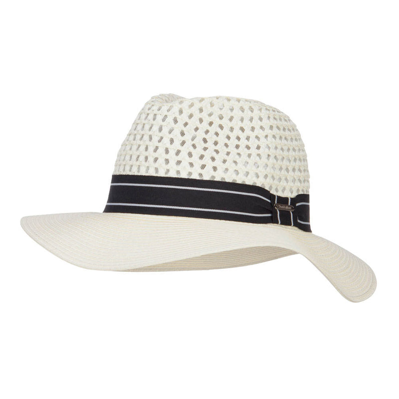 Striped Band Paper Panama Hat