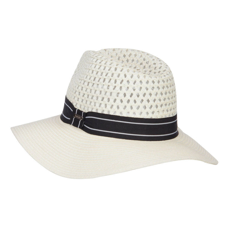 Striped Band Paper Panama Hat