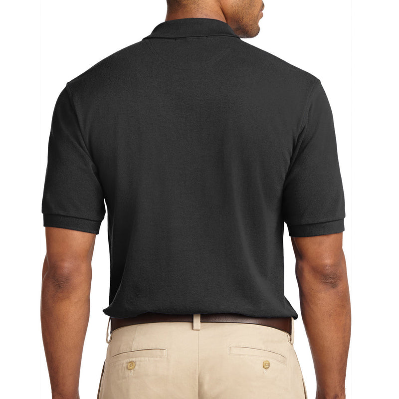 Men's Big Size Port Authority Heavyweight Cotton Pique Polo T-Shirt