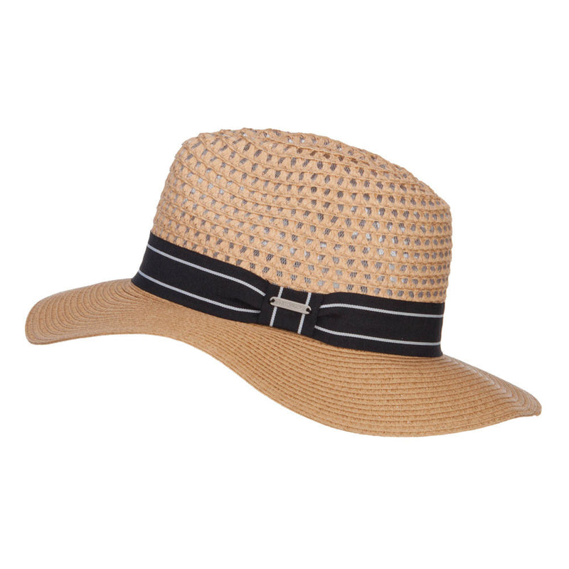 Striped Band Paper Panama Hat