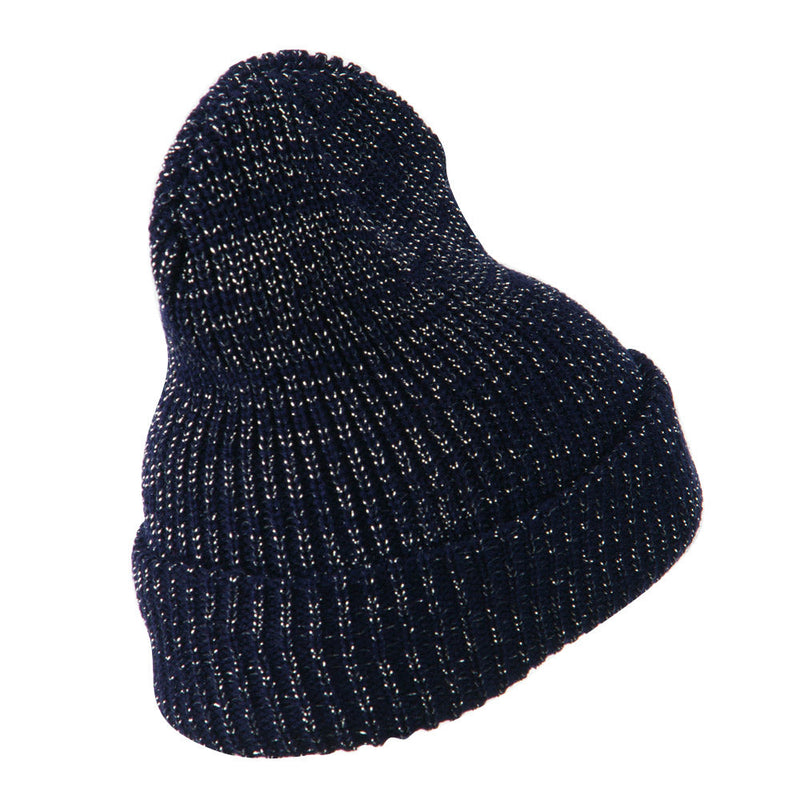 Sparkle Knitted Cuff Beanie