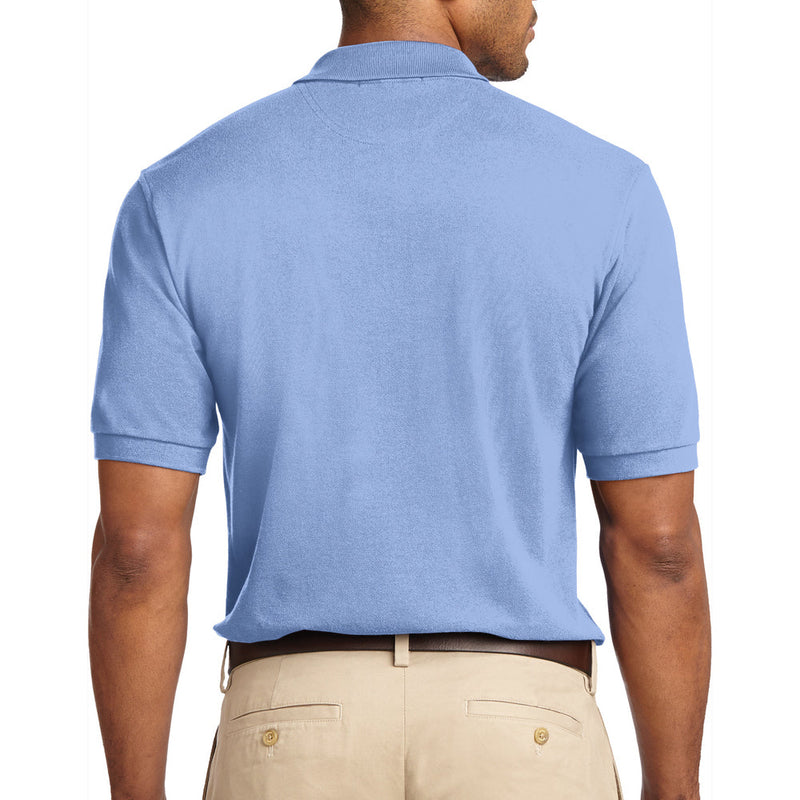 Men's Big Size Port Authority Heavyweight Cotton Pique Polo T-Shirt