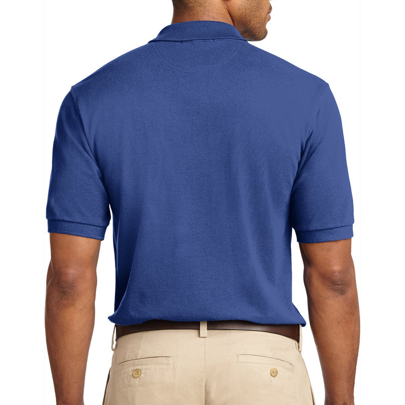 Men's Big Size Port Authority Heavyweight Cotton Pique Polo T-Shirt