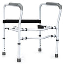 Steel Safety Toilet Rail with Created Fixable Clamp by LJGDeals