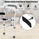 Steel Safety Toilet Rail with Created Fixable Clamp by LJGDeals