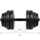 66 lbs Adjustable Weight Dumbbell Set by LJGDeals
