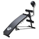 Adjustable Incline Curved Workout Fitness Sit Up Bench by LJGDeals