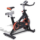 Indoor Fixed Aerobic Fitness Exercise Bicycle with Flywheel and LCD Display by LJGDeals