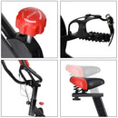 Indoor Exercise Bike Belt Driven Stationary Bike with Pulse Sensor & Phone Holder by LJGDeals