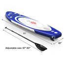 11' Inflatable Stand Up Paddle Board with Accessories by LJGDeals