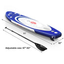 10 Feet Inflatable Stand Up Paddle Surfboard with Bag by LJGDeals