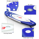 11' Inflatable Stand Up Paddle Board with Accessories by LJGDeals
