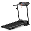1.0 HP Foldable Treadmill Electric Support Mobile Power by LJGDeals