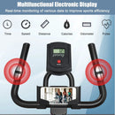 Indoor Silent Belt Drive Adjustable Resistance Cycling Stationary Bike by LJGDeals
