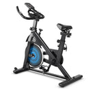 Indoor Silent Belt Drive Adjustable Resistance Cycling Stationary Bike by LJGDeals