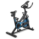 Indoor Silent Belt Drive Adjustable Resistance Cycling Stationary Bike by LJGDeals