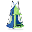 2-in-1 40 Inch Kids Hanging Chair Detachable Swing Tent Set by LJGDeals