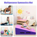 Incline Gymnastics Mat Wedge Ramp Gym Tumbling Exercise Mat by DirectDeals