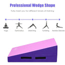 Incline Gymnastics Mat Wedge Ramp Gym Tumbling Exercise Mat by LJGDeals