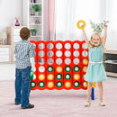 Jumbo 4-to-Score Giant Game Set with 42 Jumbo Rings and Quick-Release Slider by LJGDeals