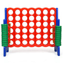 Jumbo 4-to-Score Giant Game Set with 42 Jumbo Rings and Quick-Release Slider by LJGDeals