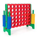 Jumbo 4-to-Score Giant Game Set with 42 Jumbo Rings and Quick-Release Slider by LJGDeals