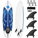 6 Feet Surfboard with 3 Detachable Fins by LJGDeals