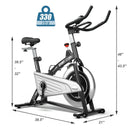 Indoor Exercise Cycling Bike with Heart Rate and Monitor by LJGDeals