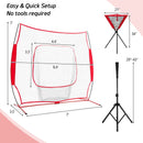 Portable Practice Net Kit with 3 Carrying Bags by LJGDeals