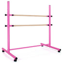 47 Inch Double Ballet Barre with Anti-Slip Footpads by LJGDeals