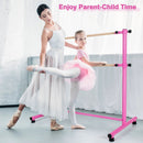 47 Inch Double Ballet Barre with Anti-Slip Footpads by LJGDeals