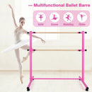 47 Inch Double Ballet Barre with Anti-Slip Footpads by LJGDeals