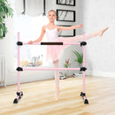 4 Feet Portable Ballet Barre with Adjustable Height by LJGDeals