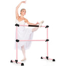 4 Feet Portable Ballet Barre with Adjustable Height by LJGDeals