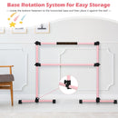 4 Feet Portable Ballet Barre with Adjustable Height by LJGDeals