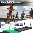 Foldable Treadmill with APP Control and LED Display 2.25 HP by LJGDeals