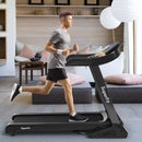 3.75HP Electric Folding Treadmill with Auto Incline 12 Program APP Control by LJGDeals