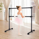 4 Feet Double Ballet Barre Bar with Adjustable Height by LJGDeals
