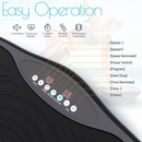 Mini Vibration Body Fitness Platform with Loop Bands by LJGDeals