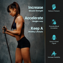Mini Vibration Body Fitness Platform with Loop Bands by LJGDeals